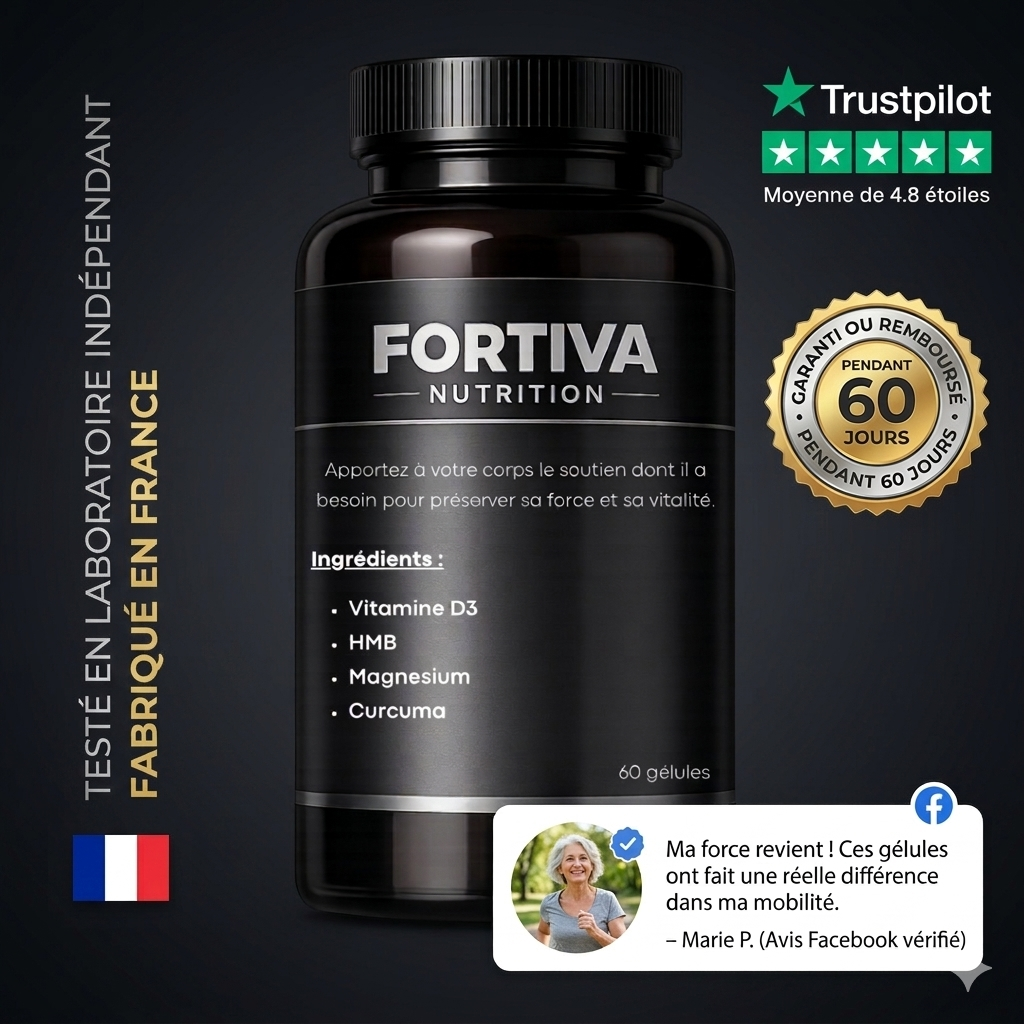 Anti-Perte Musculaire – Complément alimentaire FortivaNutrition